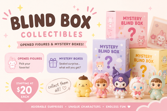 Blind Box Collectibles | Opened Figures & Mystery Surprise Boxes