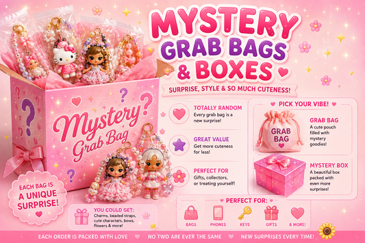 Mystery Grab Bag &amp; Surprise Mystery Box | Cute Collectible Accessories