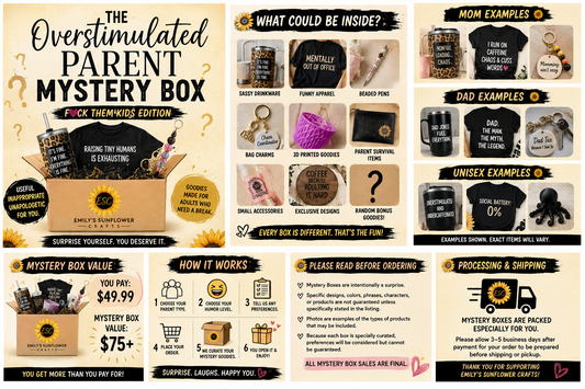 🌻 The Overstimulated Parent Mystery Box